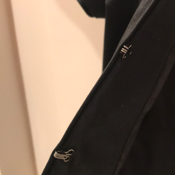 OLD NAVY BLACK Cap Sleve crop JACKET/BLAZER. Sz Med - Picture 6 of 13